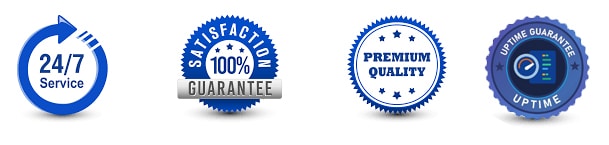 Guarantee badges - Creative Next Solution